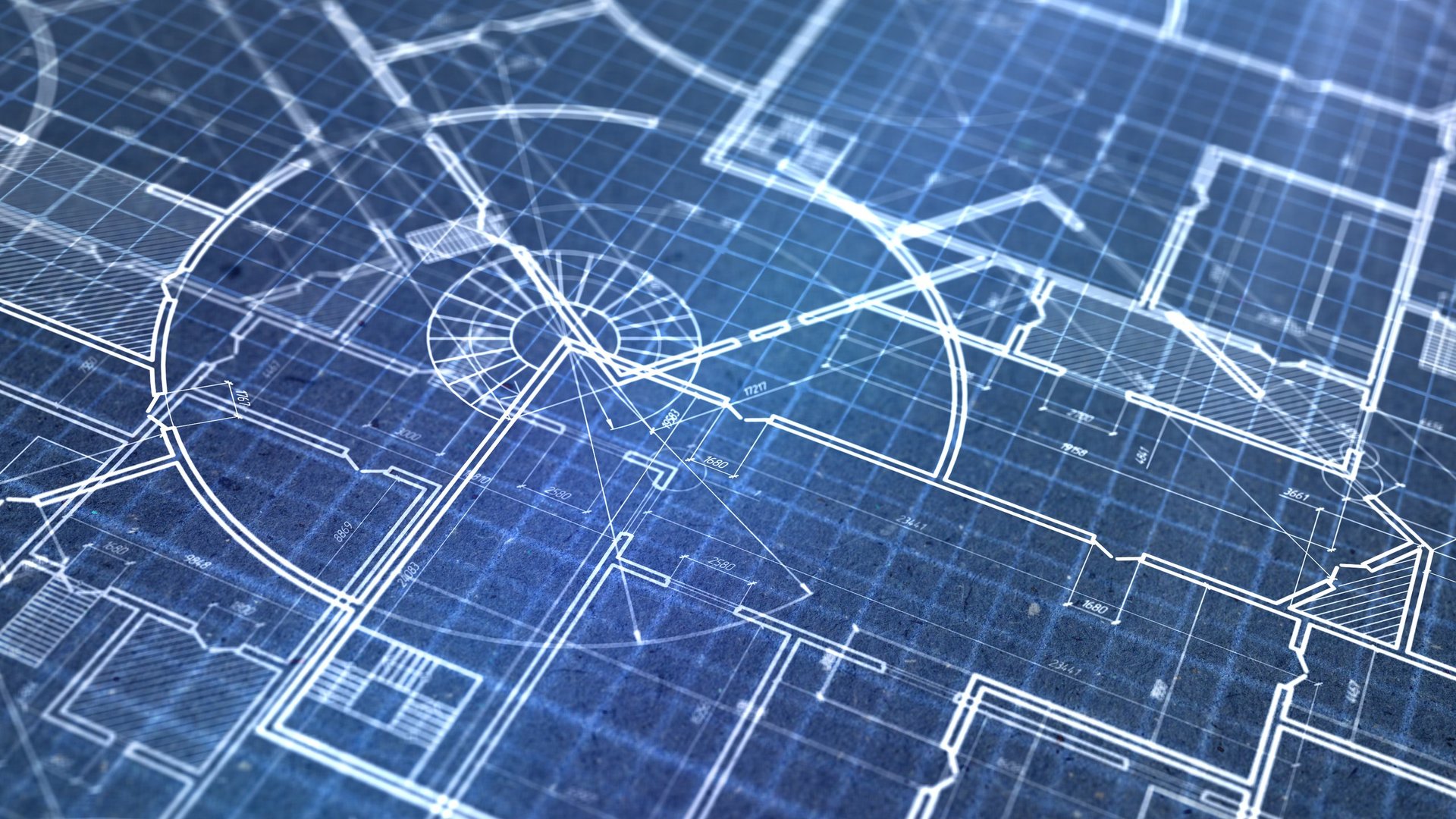 House blueprint and construction plans