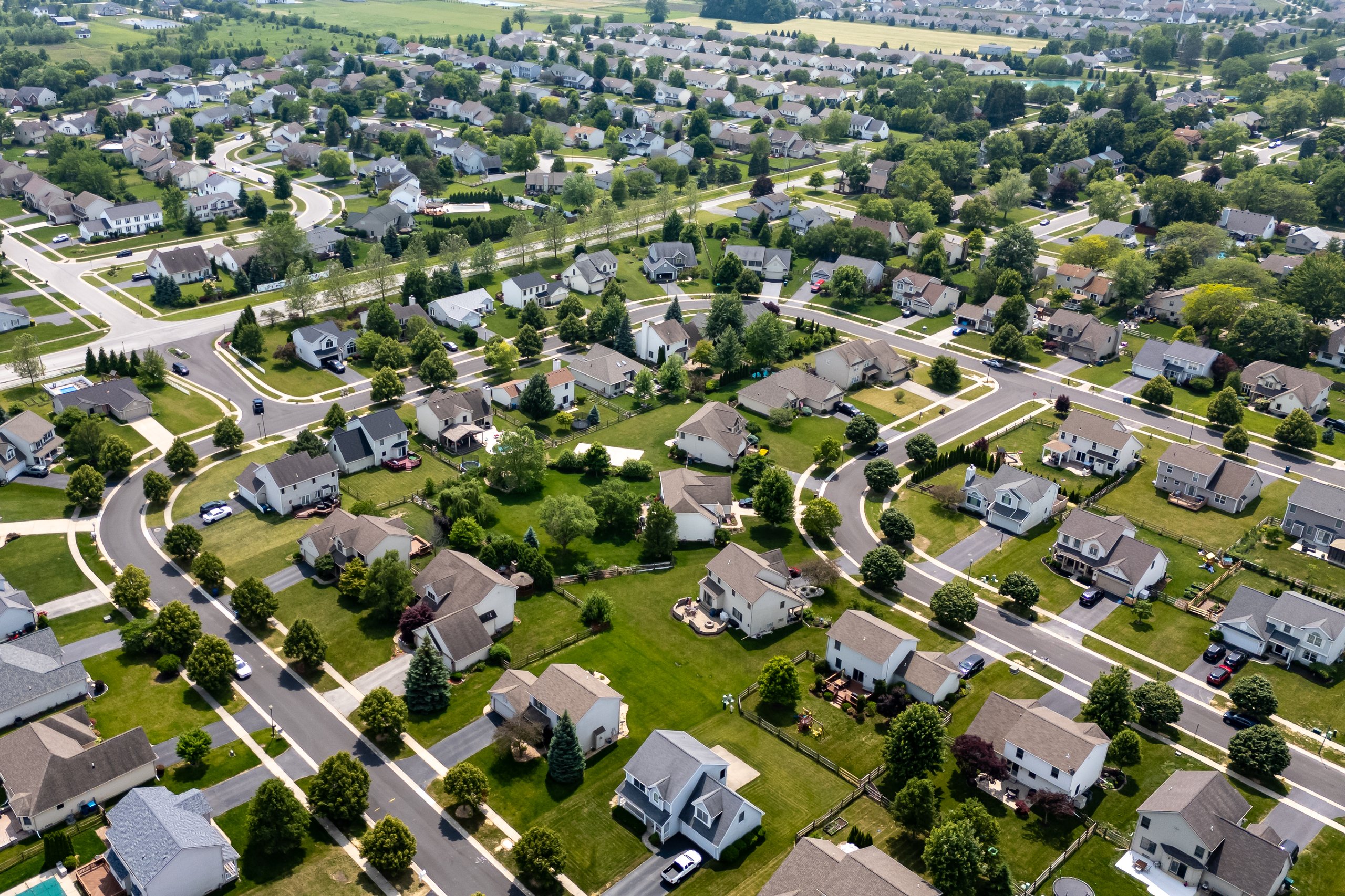 Lehigh Valley residential neighborhood